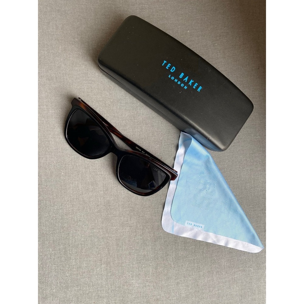 Ted Baker Sunglasses Frames Only TBW108 Black Brown With Case